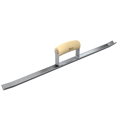 "V" SLEDRUNNER - 20" X 3/4" WITH WOOD WAVE HANDLE