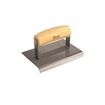 STAINLESS STEEL SIDEWALK EDGERS - 6" x 4"