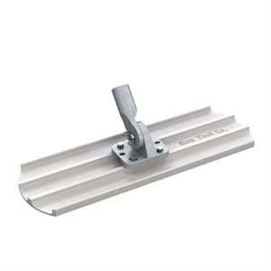 ROUND END MAGNESIUM BULL FLOATS WITH THREADED HANDLE BRACKET