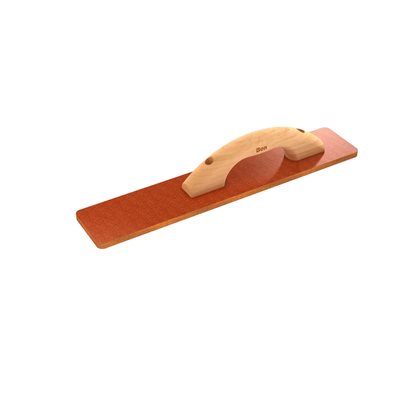RESIN FLOAT - SQUARE END 18" x 3 1/2" WOOD HANDLE