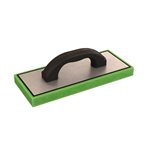 GREEN FOAM FLOAT - 5" x 12" x 1" - PLASTIC HANDLE