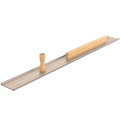 DOUBLE NOTCH DARBY - 42" ALUMINUM WITH KNOB & RAIL