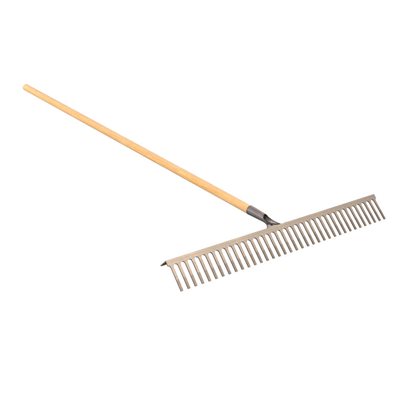 LANDSCAPE RAKE - 42" WITH 5' WOOD HANDLE