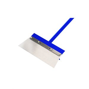 FLOOR SCRAPER - 14" STEEL ANGLE CUT BLADE - 5' STEEL HANDLE