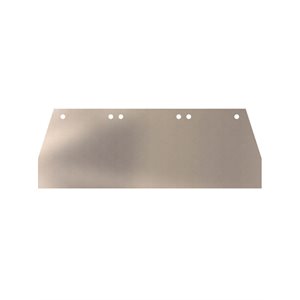 REPLACEMENT SCRAPER BLADE - 13 1/2" STEEL SQUARE CUT