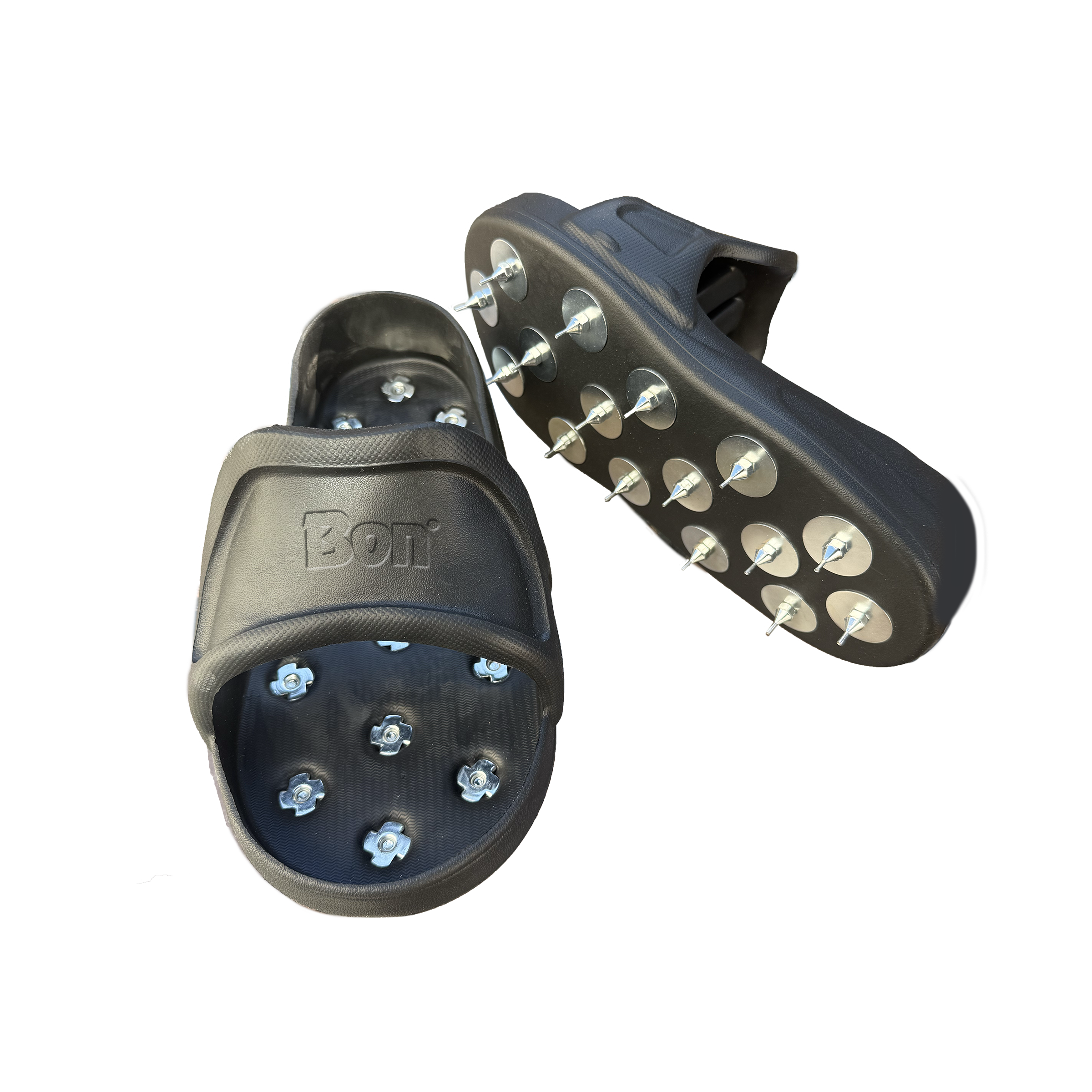 SLIP ON SPIKED SHOES LARGE