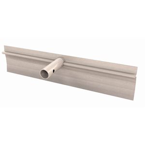 "LITE" ALUMINUM RIBBED CONCRETE PLACER - WITHOUT HOOK