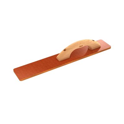 RESIN FLOAT - SQUARE END 20" x 3 1/2" WOOD HANDLE