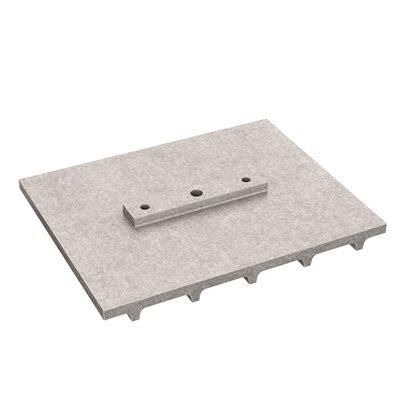 WHEELCHAIR RAMP GROOVER - WALKING TOOL STRAIGHT 10" x 8" WITH 2" GROOVE