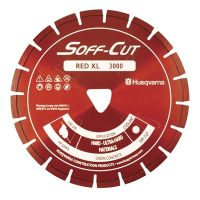 XL3000 BLADE - RED - 5 1/2" x .095"