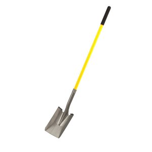 CLOSED BACK SHOVEL - SQUARE POINT WITH 48" FIBERGLASS HANDLE