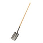 CLOSED BACK SHOVEL - SQUARE POINT WITH 47" ST WOOD HANDLE