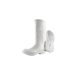 WHITE SOLED PVC BOOTS