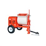 7 CU FT MORTAR MIXERS - POLY DRUM