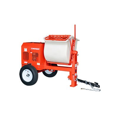 7 CU FT MORTAR MIXER - POLY DRUM 9HP MPOWER ENGINE