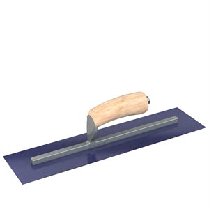 BLUE STEEL FINISHING TROWELS - SQUARE END