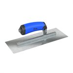 RAZOR STAINLESS STEEL FINISHING TROWEL - SQUARE END - 11 X 4.5 - COMFORT WAVE HANDLE