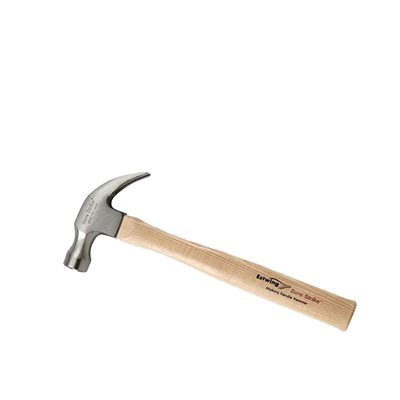 SURE STRIKE CURVE CLAW HAMMER - 20 OZ WITH HICKORY HANDLE