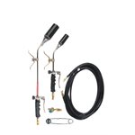 DUAL HEAD BENT HEAD ROOFING TORCH KIT  - 500,000 BTU