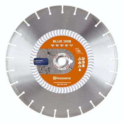 BANNER LINE BLADE - BLUE 200B - 14" x .125" x 1 DP