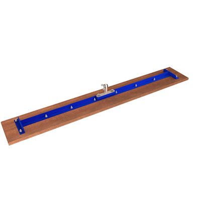 WOOD BULL FLOAT - SQUARE END 24" x 7 1/4" WITH CLEVIS BRACKET