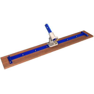 WOOD BULL FLOAT - SQUARE END 24" x 7 1/4" WITH ROCK N ROLL® BRACKET