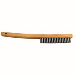 STEEL WIRE BRUSHES - CURVED HANDLE