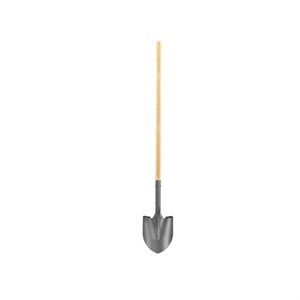 SHOVEL - ROUND POINT - 48" WOOD HANDLE