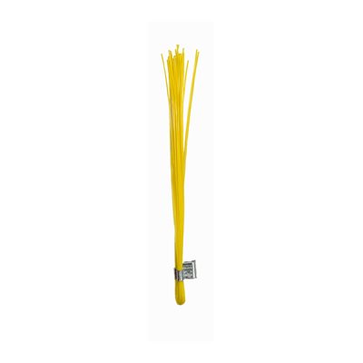 WIRE WHISKERS 6" LONG YELLOW (500/PKG)