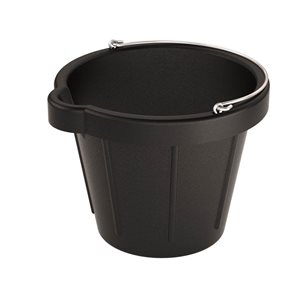 HEAVY DUTY RUBBER PAILS WITH POURING LIP
