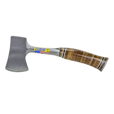 SPORTSMANS AXE - 12" LEATHER HANDLE