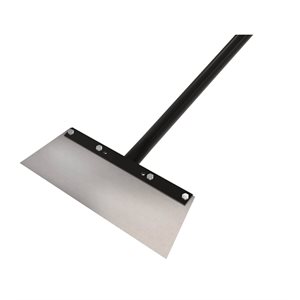 "MACHO" FLOOR SCRAPER - 14" ANGLE CUT BLADE - 60" STEEL HANDLE