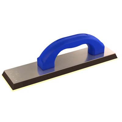 GROUT FLOAT WITH OFFSET HANDLE - 12" X 3" X 5/8" WITH PLASTIC HANDLE