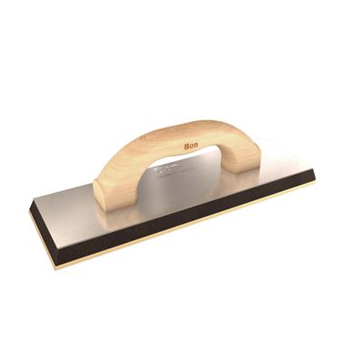 GROUT FLOAT - 12" x 4" x 5/8" WITH WOOD HANDLE